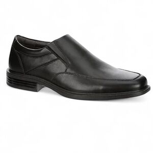 Borelli Trenton Men’s Slip On Size 9 Black Squared Toe Memory Foam Footbed